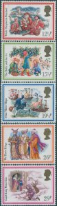 Great Britain 1982 SG1202-1206 QEII Christmas set MNH