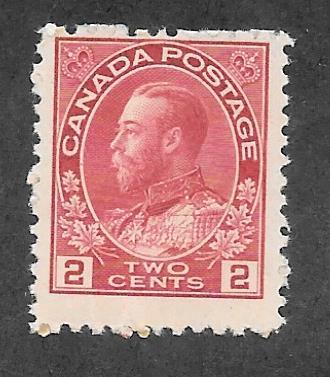 Canada Scott #106 Mint NH 2c King George V  2018 CV $60.00