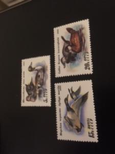 Russia sc 6009-6011 MNH comp set Bird