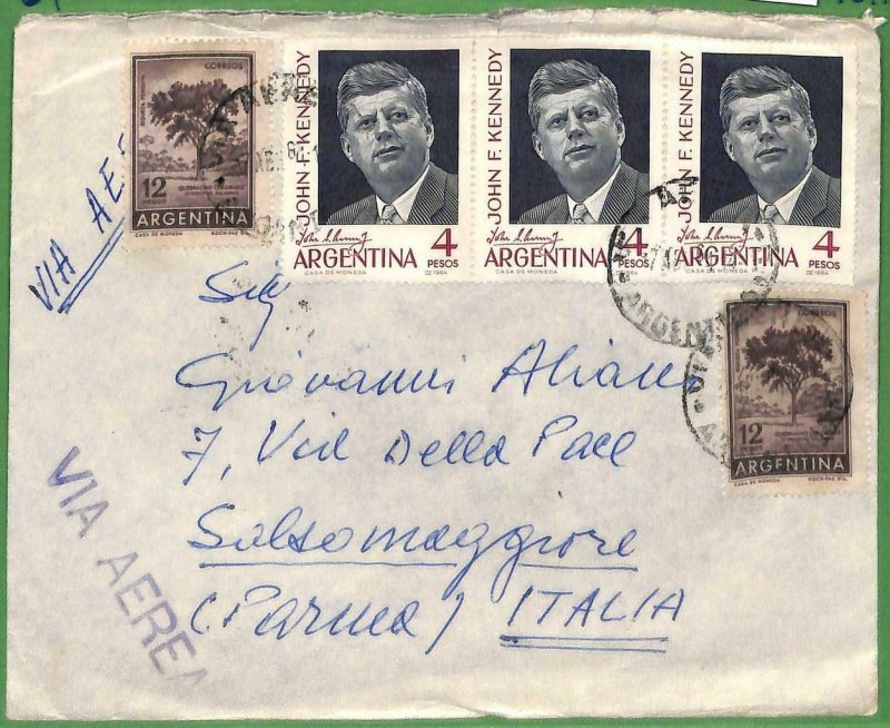 98782 - ARGENTINA - POSTAL HISTORY - COVER  to  ITALY  1964
