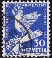 Switzerland Used Set - Scott# 210-214