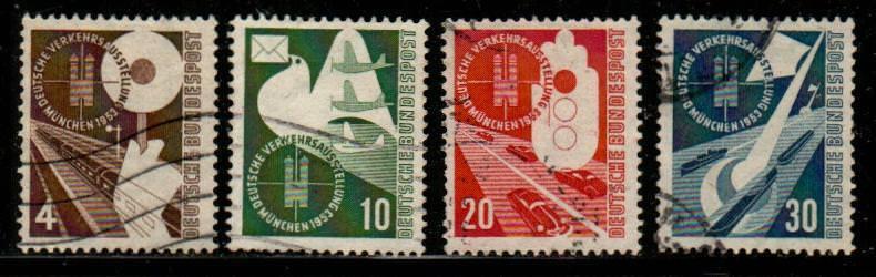 Germany Scott 698-701 Used (Catalog Value $42.00)