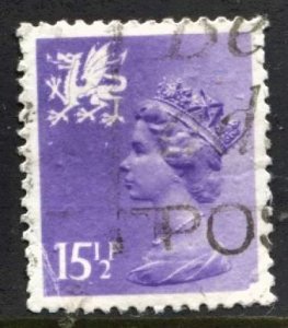 STAMP STATION PERTH Wales #WMH27 QEII Definitive Used 1971-1993