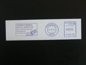 art painter Heinrich Bürkel slogan meter Germany 2002