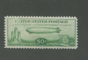 United States Air Mail Postage Stamp #C18 MNH F/VF Zeppelin