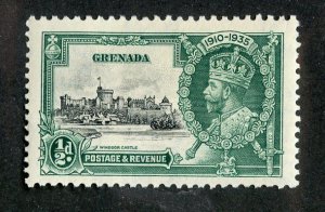 jub1194 Grenada sc #124 mlh (CV $1. )