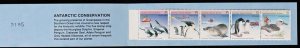 AUSTRALIA 1988 'Save Antarctica' Greenpeace $6 Booklet. MNH **. SG 79a(var).