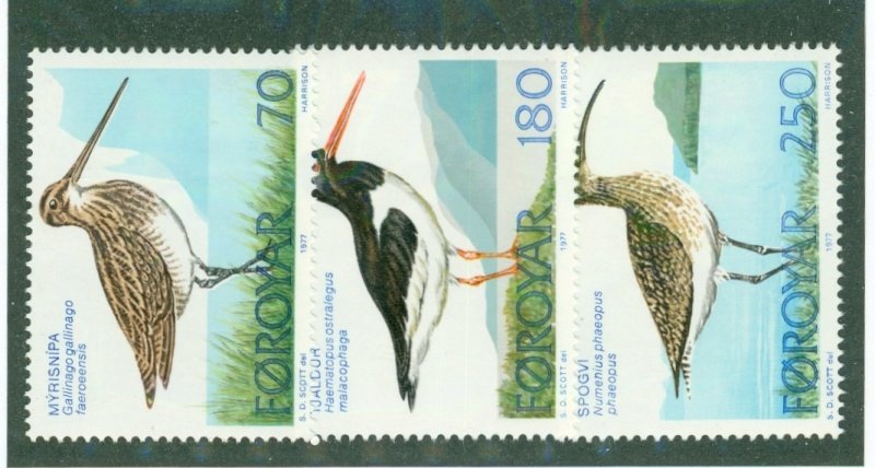 Faroe Island 28-30 MH BIN $1.45