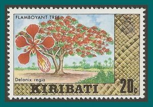 Kiribati 1979 Definitive Flamboyant Tree, 20c MNH #334,SG93