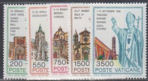 Vatican 890 - 894 NH Set