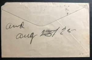 1925 Montego Bay Jamaica Cover To New York USA Postage Due