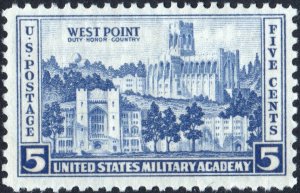 SC#789 5¢ Army Issue Single (1937) MNH