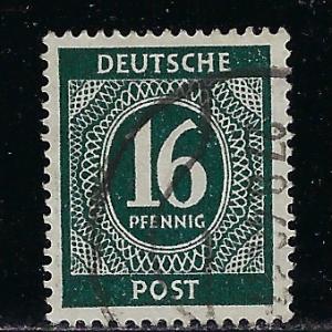 Germany AM Post Scott # 542, used