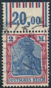 Germany Germania Top Margin Mi152 W OR USED Expertized Infla Berlin 107132