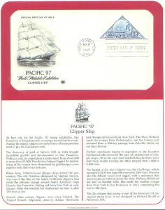 Clipper Ship, FDC (USHFDC3130)