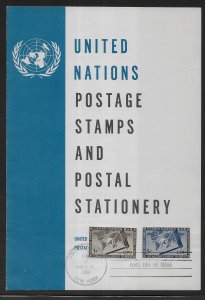 United Nations Publicity Leaflet for 1953 Issues 17-18 FD