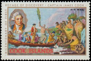 Cook Islands #233-236, C12-C15, Complete Set(8), 1968, Captain Cook, Never Hi...