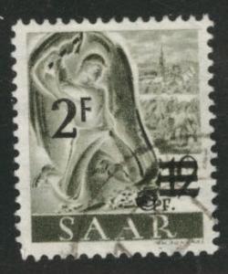 Saar Scott 178a Used 1947 stamp