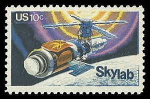 PCBstamps   US #1529 10c Skylab, MNH,  (7)