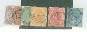 Mauritius #68-73 Used Single