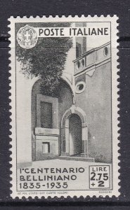 Italy Scott 354, 1935 Bellini Villa 2.75 + 2L, VF MNH. Scott $160