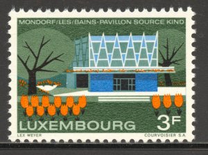 Luxembourg Scott 468 MNHOG - 1968 Kind Spring Pavilion Issue