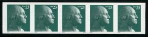 3617 US 23c Geo. Washington SA coil, MNH PNC5 #V22 P/V