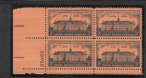 #1083 MNH Plate Block