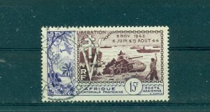 Fr. Equitorial Africa - Sc# C38. 1954 Liberation Issue. USED. $8.00.