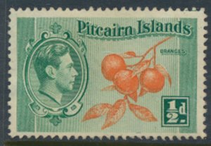 Pitcairn Islands SG 1 SC# 1  No cancel no gum  1940 see details and scan 