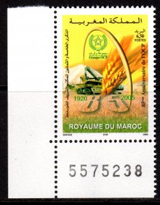 Morocco 2005 Sc#993 PHOSPHATES OFFICE 85th.ANNIVERSARY Single MNH