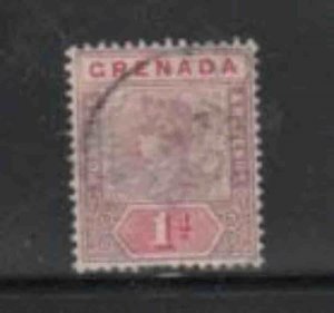 GRENADA #40 1895 1p QUEEN VICTORIA F-VF USED g