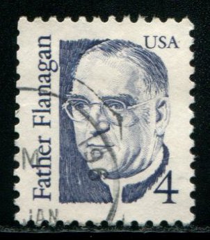 2171 US 4c Father Flanagan, used