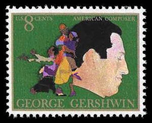 PCBstamps   US #1484 8c Arts - George Gershwin, MNH, (26)