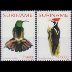 SURINAM 2003 - Scott# 1299-300 Birds Set of 2 NH