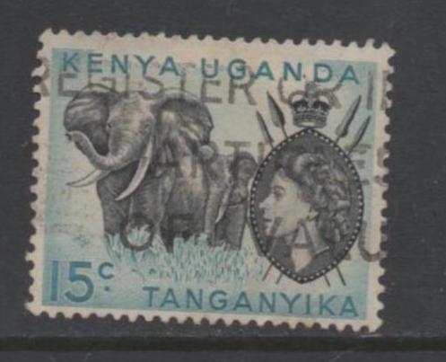 Kenya, Uganda & Tanganyika scott# 105  used