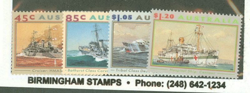 Australia  #1315-1318  Single (Complete Set)