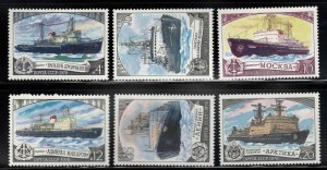 Russia Scott 4721-4726 MNH** Ship stamp set