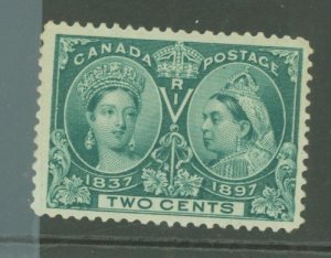 Canada #52 Unused Single (Jubilee) (Queen)
