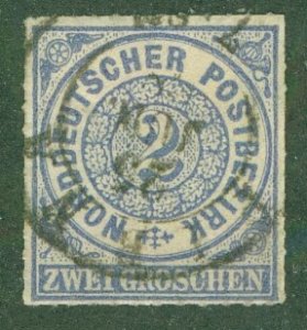 NORTH GERMAN CONFEDERATION 5 USED (RL) 3905 CV $3.25 BIN $1.50