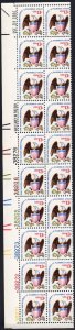 Scott #1596 - Eagle & Shield - Plate Block Of 20 Stamps - MNH Diagonal Color