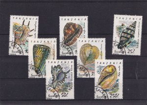 SA15a Tanzania 1992 Shells used stamps