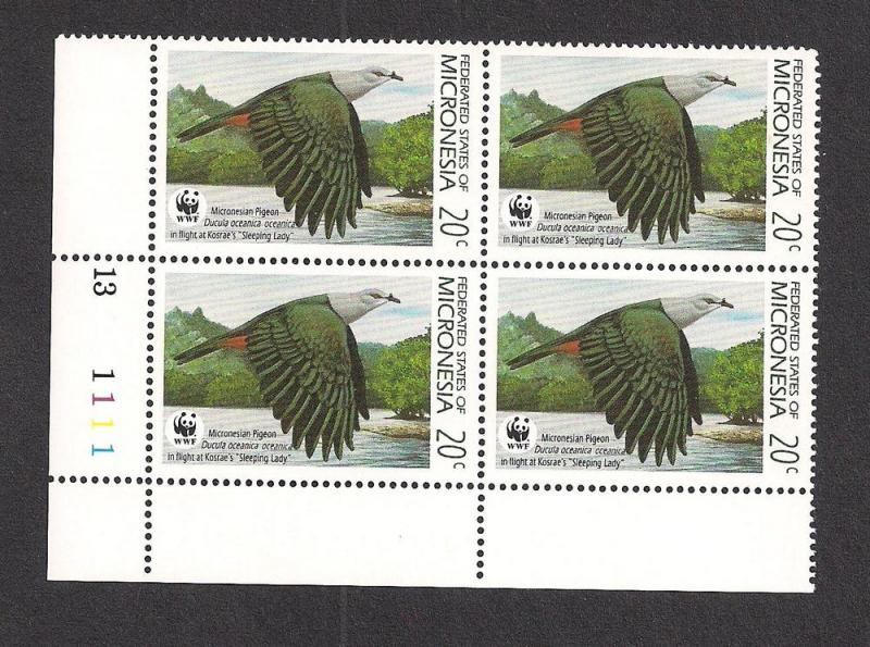 MICRONESIA SC# 108 F-VF MNH 1990 PB/4