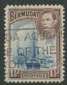 Bermuda #119 KGVI Used  Scott CV. $1.50