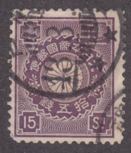 Japan 104 Imperial Crest 1899