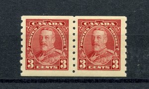 Canada #230 (C745) Pair King George V, Perf 8, 1935 big margins, MNH, VF