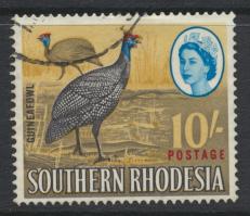 Southern Rhodesia  SG 104 SC# 107   Used  / FU   Guinea Fowl