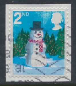 Great Britain  SG 2678  SC# 2412 Christmas 2006  Used see detail and scan