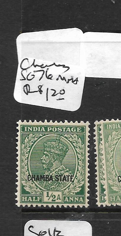 INDIA CHAMBA (P3008B) KGV 1/2A  SG76  MNH