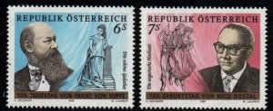 Austria # 1686 - 1687 MNH